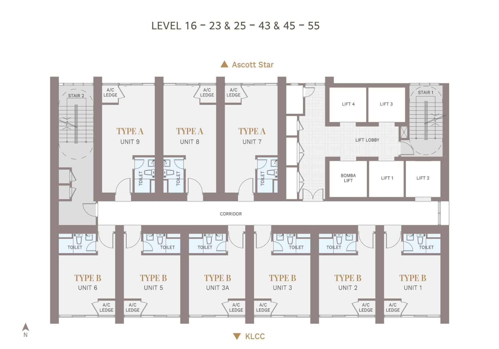 Armani Prestige Level 16 - Level 23 Level 25 - Level 43 Level 45 - Level 55
